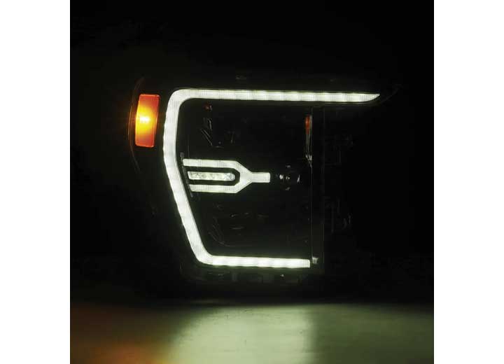 AlphaRex LUXX-Series LED Projector Headlights Alpha-Black for 21-23 Ford F150 & Raptor - Enhanced Visibility with Sequential Turn Signals & DRL AlphaRex USA