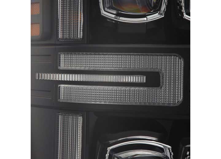 AlphaRex NOVA-Series Black LED Projector Headlights with Sequential Turn Signals & DRL for 08-10 Ford Super Duty AlphaRex USA