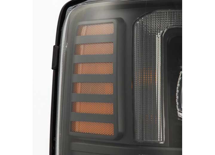 AlphaRex NOVA-Series Black LED Projector Headlights with Sequential Turn Signals & DRL for 08-10 Ford Super Duty AlphaRex USA