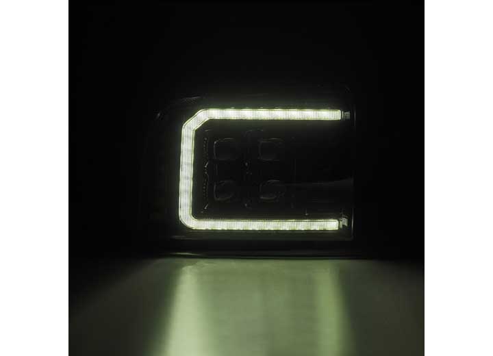 NOVA-Series Alpha-Black LED Projector Headlights for 05-07 Ford Super Duty/Excursion – Enhanced Nighttime Visibility & Rugged Design