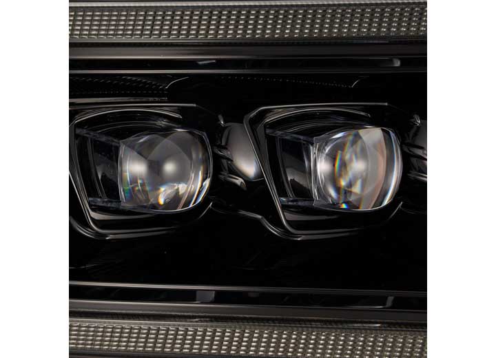 AlphaRex NOVA-Series LED Headlights for 2019-2022 Dodge Ram 2500/3500/4500 - Stealth Alpha Black Design