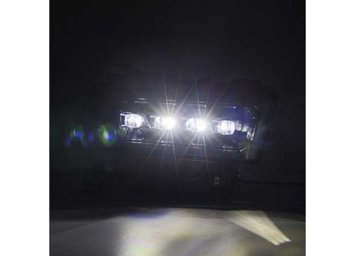 AlphaRex NOVA-Series LED Headlights for 2019-2022 Dodge Ram 2500/3500/4500 - Stealth Alpha Black Design