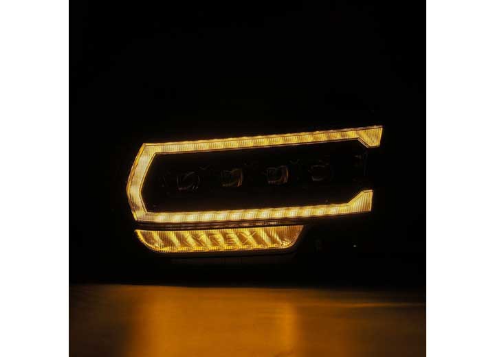 AlphaRex NOVA-Series LED Headlights for 2019-2022 Dodge Ram 2500/3500/4500 - Stealth Alpha Black Design