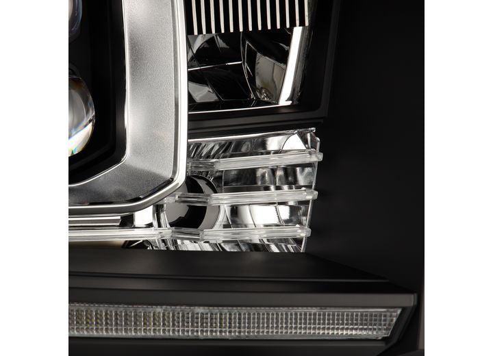 NOVA-Series G2 LED Projector Headlights for 2014-2021 Toyota Tundra – Sleek Black Design, Quad Projectors, and Dynamic Sequential Turn Signals