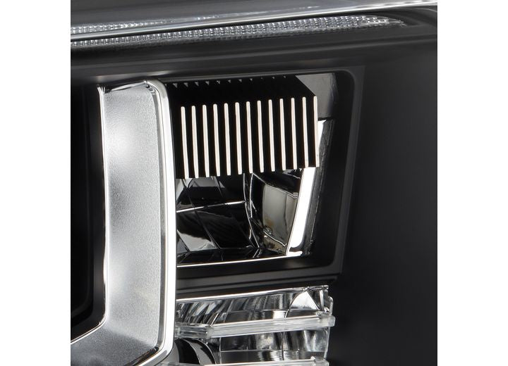 NOVA-Series G2 LED Projector Headlights for 2014-2021 Toyota Tundra – Sleek Black Design, Quad Projectors, and Dynamic Sequential Turn Signals