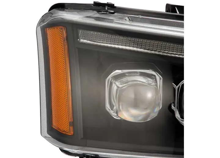 AlphaRex NOVA-Series Black LED Projector Headlights for 2003-2006 Chevrolet Silverado & 2002-2006 Avalanche