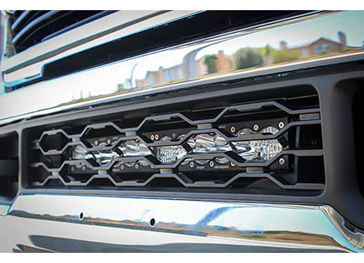Baja Designs OnX6+ 20-Inch Grille Lower Light Bar Kit (Clear - Driving/Combo) Baja Designs