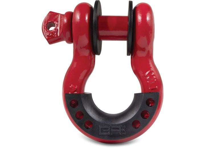 3/4 RED D-RING WITH ISOLATORS(SINGLE) Body Armor 4x4