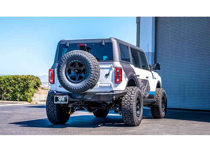 21-C BRONCO 2.7L V6 AXLE-BACK ATAK EXHAUST SYSTEM W/BLACK TIPS Borla Exhaust