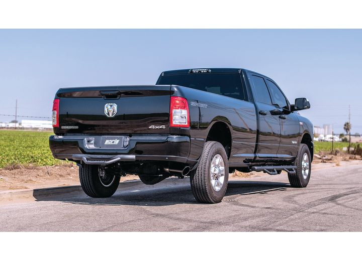 19-C RAM 2500/3500 6.4L V8 Cat-Back S-Type Exhaust System With Stylish Black Tip Borla Exhaust