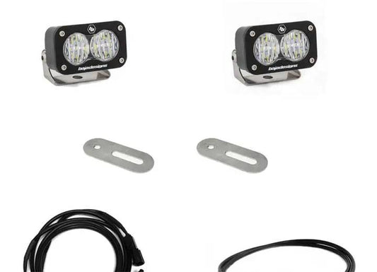 Baja Designs Ford S2 Sport Dual Reverse Light Kit (Clear - Wide Cornering)
