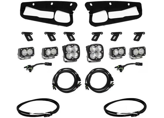 Baja Designs Ford Squadron Sport/S2 Sport Fog Pocket Light Kit (Clear - Upfitter)