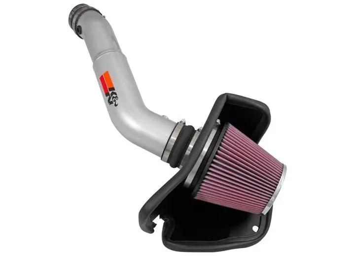 DURANGO 3.6L V6(GAS)PERFORMANCE AIR INTAKE SYSTEM/ALUMINUM SILVER PIPE/