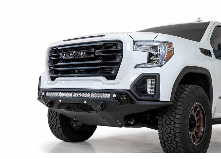 19-C SIERRA 1500 STEALTH FIGHTER FRONT BUMPER BLACK Addictive Desert