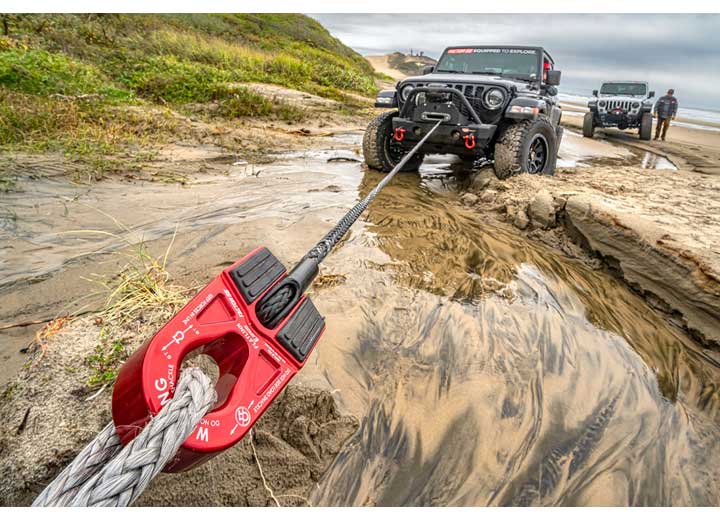 FLATLINK E EXPERT WINCH SHACKLE MOUNT GREEN