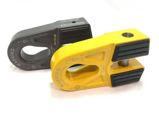 FLATLINK E EXPERT WINCH SHACKLE MOUNT YELLOW