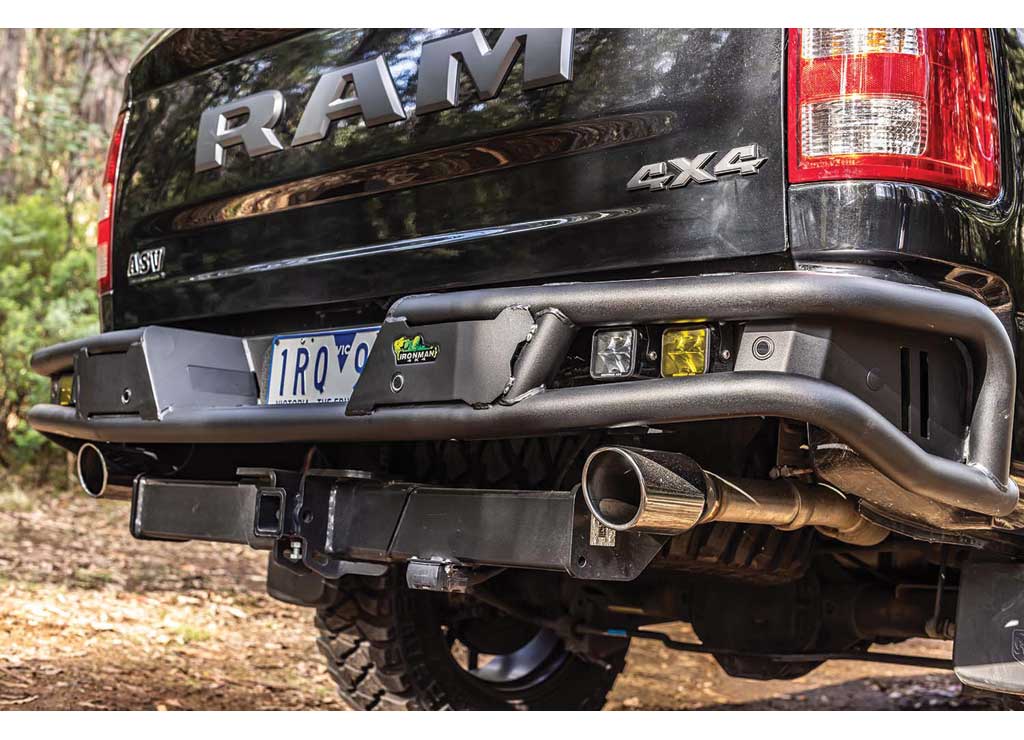 RAID SERIES REAR BUMPER FOR 2014-2023 RAM 1500