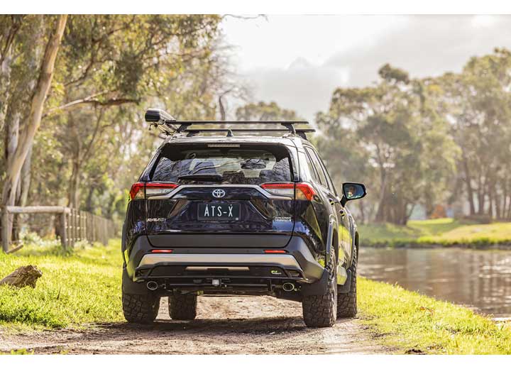 19-C RAV4 ATS REAR BUMPER PROTECTOR WITH HITCH RECEIVER Ironman 4x4