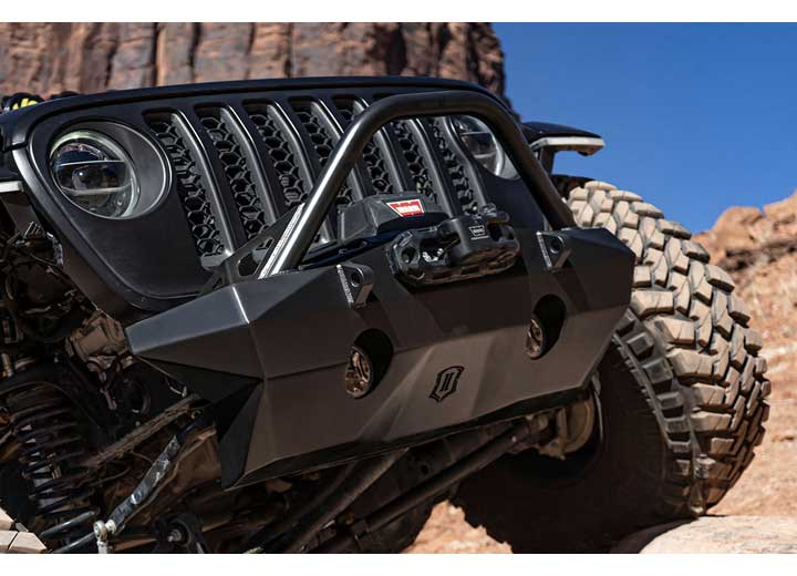 18-C WRANGLER/20-C JT PRO RECESSED FRONT BUMPER W/BAR & TABS Icon Vehicle Dynamics