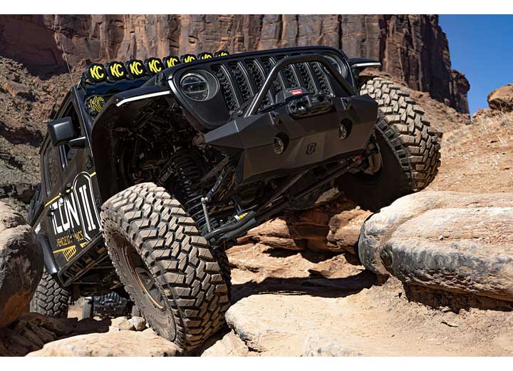 18-C WRANGLER/20-C JT PRO RECESSED FRONT BUMPER W/BAR & TABS Icon Vehicle Dynamics