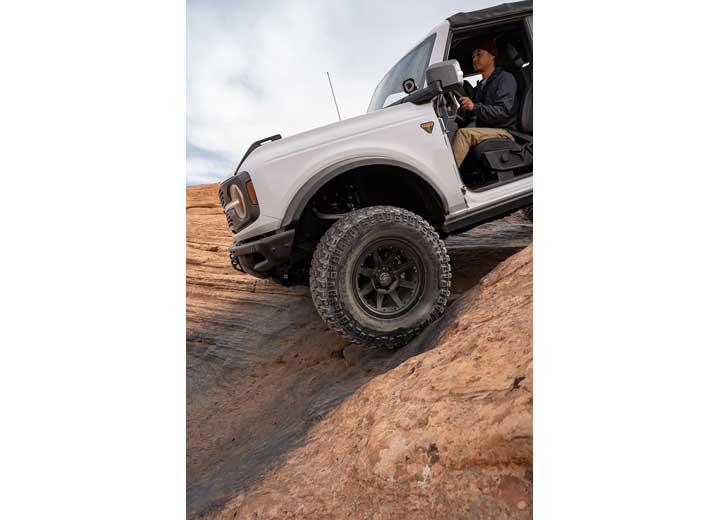 17" REBOUND PRO WHEELS SIZE 17X8.5 FINISH SAT BLACK BOLT PATTERN 6 x 5.5" BACKSPACE 4.75" OFFSET 0mm Icon Vehicle Dynamics