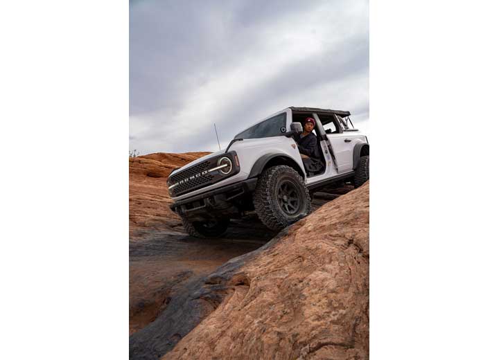 17" REBOUND PRO WHEELS SIZE 17X8.5 FINISH SAT BLACK BOLT PATTERN 6 x 5.5" BACKSPACE 4.75" OFFSET 0mm Icon Vehicle Dynamics