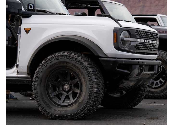 17" REBOUND PRO WHEELS SIZE 17X8.5 FINISH SAT BLACK BOLT PATTERN 6 x 5.5" BACKSPACE 4.75" OFFSET 0mm Icon Vehicle Dynamics