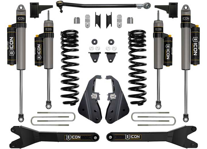 4.5-Inch Stage 4 Suspension System for Ford F250/F350