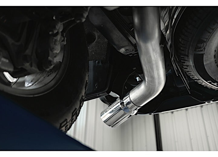 304SS 4IN Cat Back Exhaust System for 2018-2023 Silverado 2500/3500 HD & Sierra - Single Side Exit (Street Version)