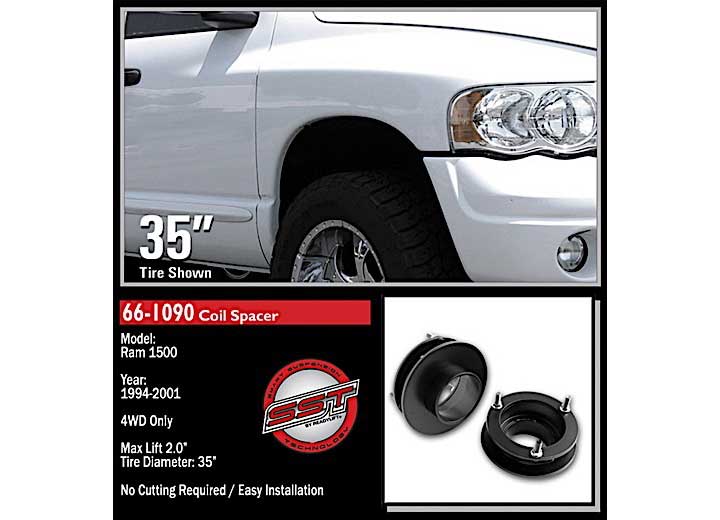 2IN LEVEL KIT 94-13 RAM 1500/2500/3500 4WD