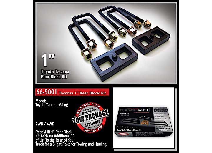 1IN REAR BLOCK KIT 95-C TOYOTA TUNDRA/TACOMA