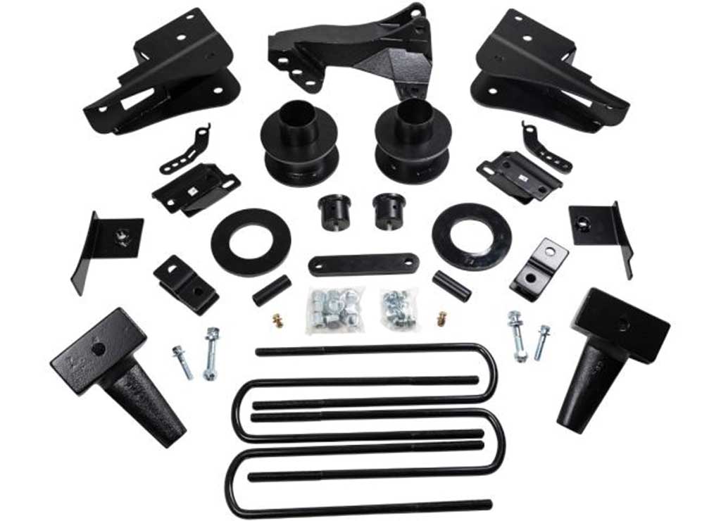 23-C FORD 4WD 3.5IN SST LIFT KIT WITH 4IN TAPERED BLOCKS RADIUS ARM DROP BRACKET