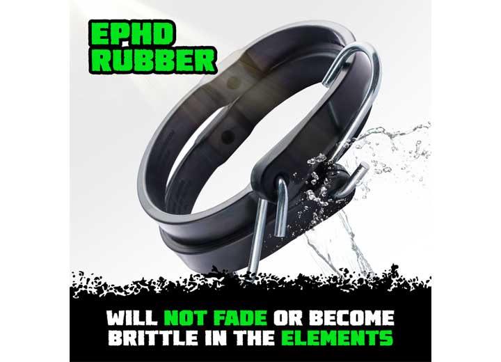 Durable 12-Pack Bungee Tarp Straps for Secure Outdoor Use Rhino USA