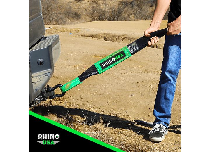 20FT HEAVY-DUTY TOW STRAP FOR ULTIMATE RECOVERY