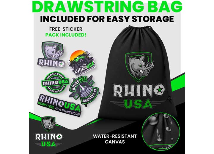 4-Pack Heavy-Duty 1"x15' Ratchet Tie-Down Straps - Blue Rhino USA