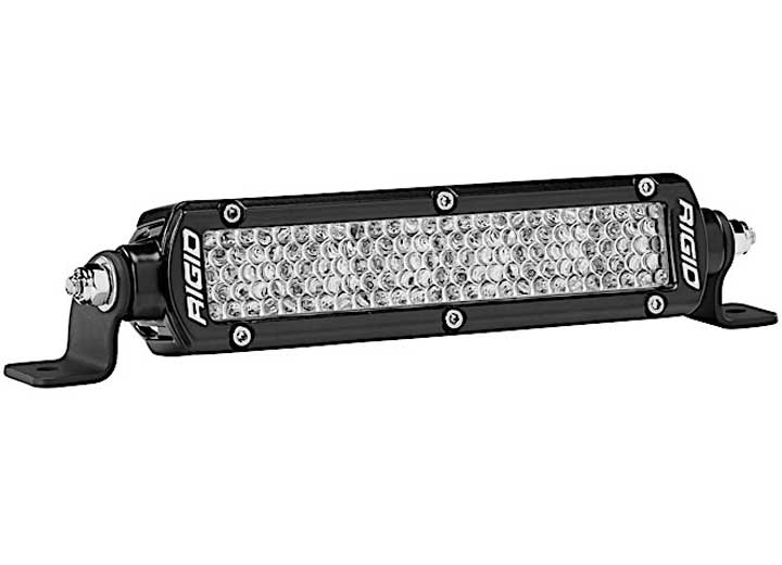 Compact 6-Inch Black Diffused LED Light Bar for Ultimate Off-Road Visibility Rigid Industries
