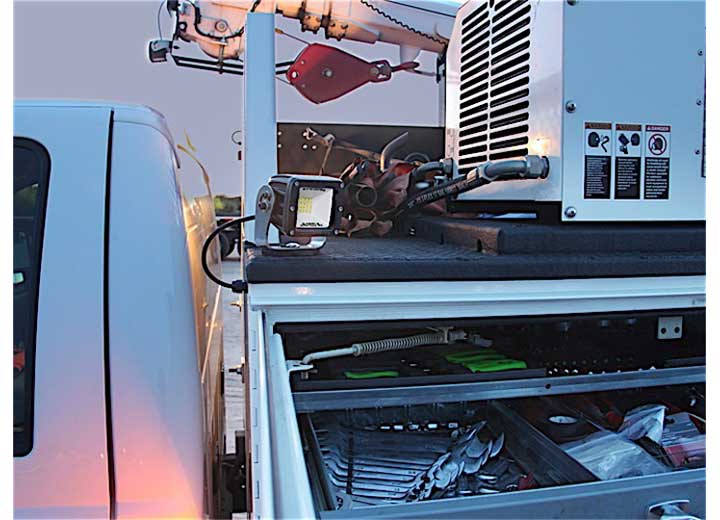 High-Performance 2X2 Black DC Scene Light with 115-Degree Beam Angle for Superior Illumination Rigid Industries