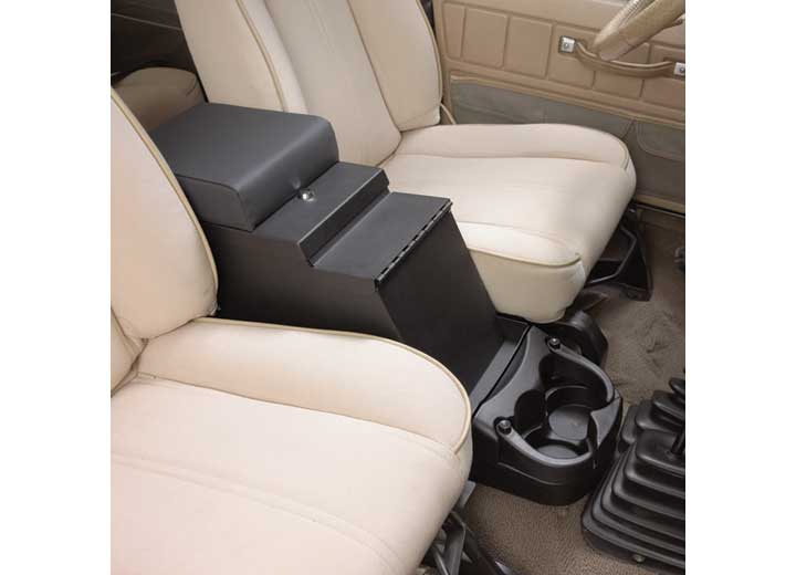 76-95 CJ & WRANGLER (YJ) SECURITY STEREO FLOOR CONSOLE - DENIM BLACK