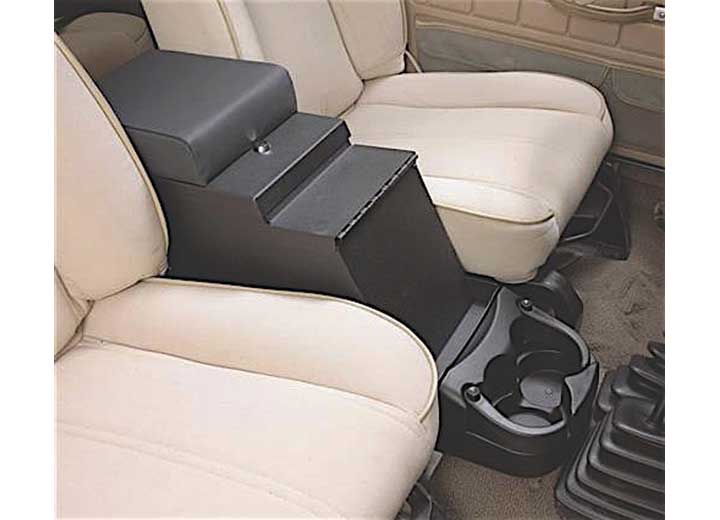 76-95 CJ & WRANGLER (YJ) SECURITY STEREO FLOOR CONSOLE - DENIM BLACK