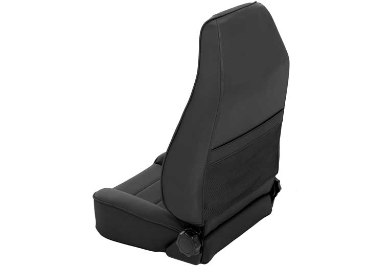 76-18 CJ & WRANGLER CJ/YJ/TJ/LJ SEAT - FRONT - FACTORY STYLE REPLACEMENT W/ RECLINER - DENIM BLACK Smittybilt