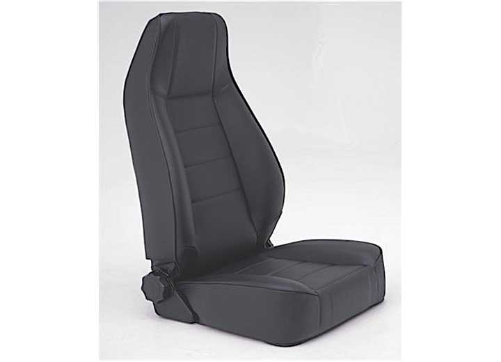 76-18 CJ & WRANGLER CJ/YJ/TJ/LJ SEAT - FRONT - FACTORY STYLE REPLACEMENT W/ RECLINER - DENIM BLACK Smittybilt