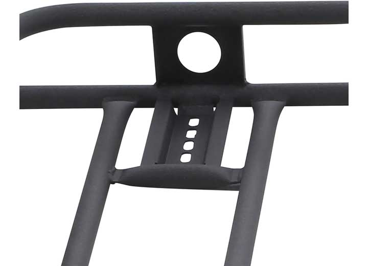 18-C WRANGLER JL 4DR DEFENDER RACK WELDED ONE-PC ROOF RACK; TEXTURED BLACK POWDER COAT