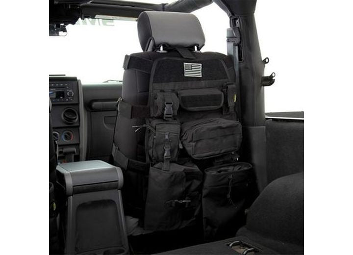 87-18 CJ & WRANGLER YJ/TJ/LJ/JK GEAR SEAT COVER - FRONT DRIVER OR PASSENGER(NOT PAIR) - BLACK