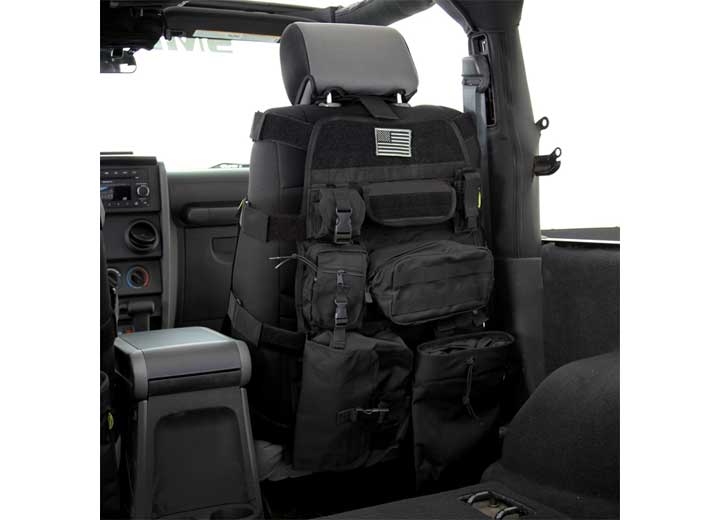 87-18 CJ & WRANGLER YJ/TJ/LJ/JK GEAR SEAT COVER - FRONT DRIVER OR PASSENGER(NOT PAIR) - BLACK