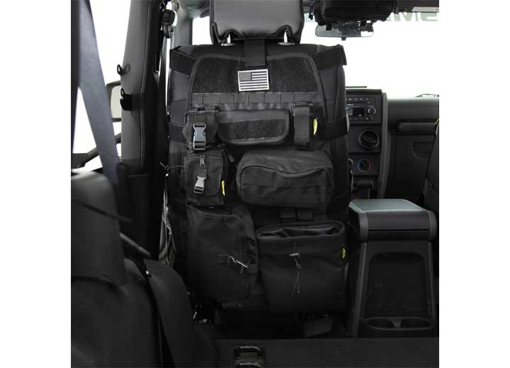 87-18 CJ & WRANGLER YJ/TJ/LJ/JK GEAR SEAT COVER - FRONT DRIVER OR PASSENGER(NOT PAIR) - BLACK