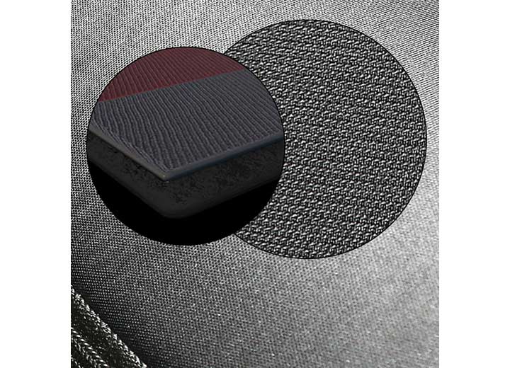 18-C WRANGLER JL; 20-C GLADIATOR JT GEN2 NEOPRENE FRONT/REAR SEAT COVER; BLACK/BLACK