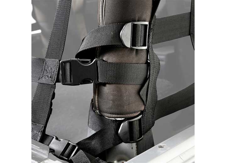07-18 WRANGLER JK 4DR CRES2 CARGO RESTRAINT SYSTEM; 2IN NYLON WEBBING; BLACK Smittybilt