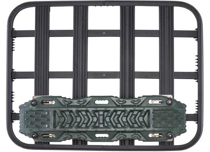 DEFENDER PLATFORM ROOF RACK 60 X 45 X 2IN SIDES; BLACK POWDER COATED Smittybilt