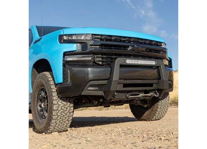 19-21 CHEVROLET 1500 ADVENTURE HIDDEN WINCH FRONT BUMPER Smittybilt