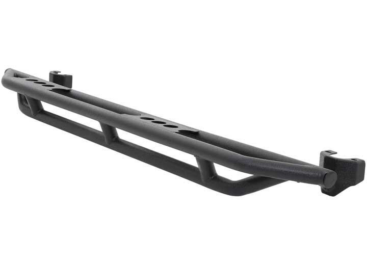 07-18 WRANGLER JK 4 DR SRC ROCK CRAWLER SIDE ARMOR; BLACK TEXTURED